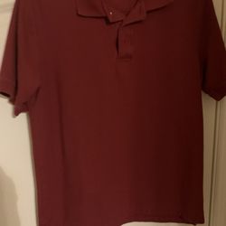 Croft & Barrow Men Medium Red Signature Polo