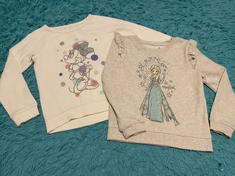 Fleece Disney Sweaters Sz 5
