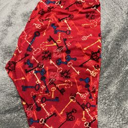 Brand New Skeleton Key LuLaRoe Leggings 