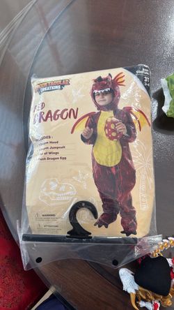 Spooktacular Creations Halloween Dragon Costume Toddler, Dinosaur Costume Kids with Eggs for Baby Halloween Dress Up Party 3T 3-4 age