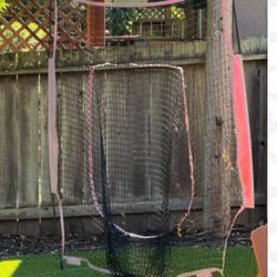 Batting / pitching backstop