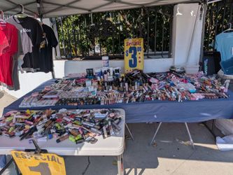 Yard sale   new and used stuff makeup  and clothes , household items