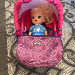 Baby Doll And Carrier 
