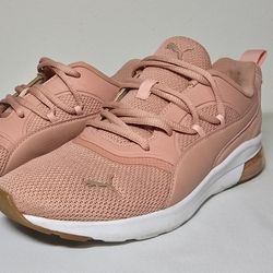 PUMA Womens Electron Star Pink, Size 8.5- ZIP CODE 77066