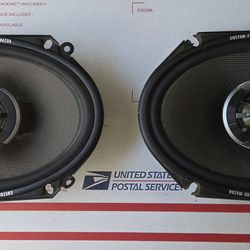 Used Pioneer TS-D6802R 6"x8" / 5"x7" 2-Way Car Speakers