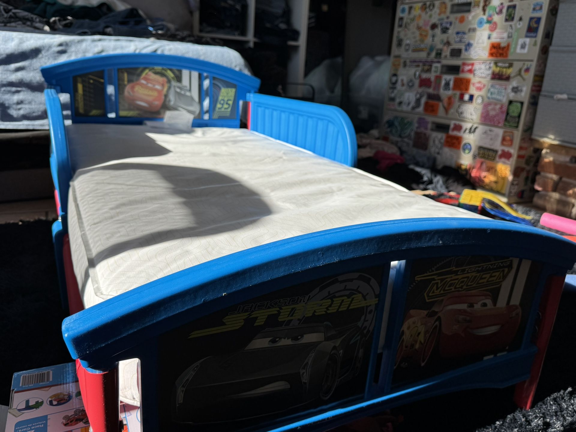 Lightning McQueen Bed And Mattress 