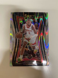 Jalen Green 2024-25 Panini Select Holo Basketball Card
