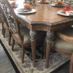 Dining table, China Cabinet,and buffet 