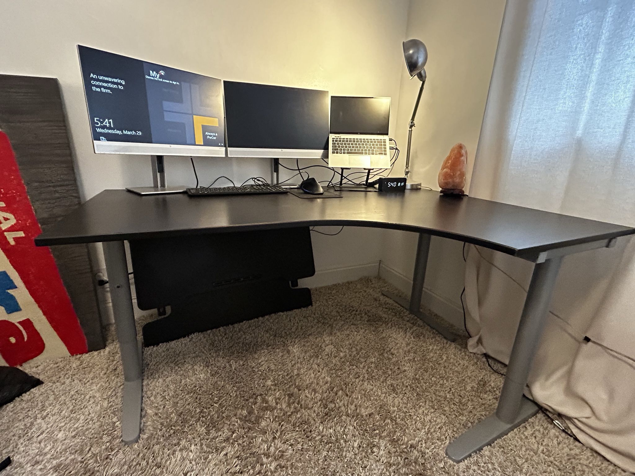 IKEA corner desk right made of real wood