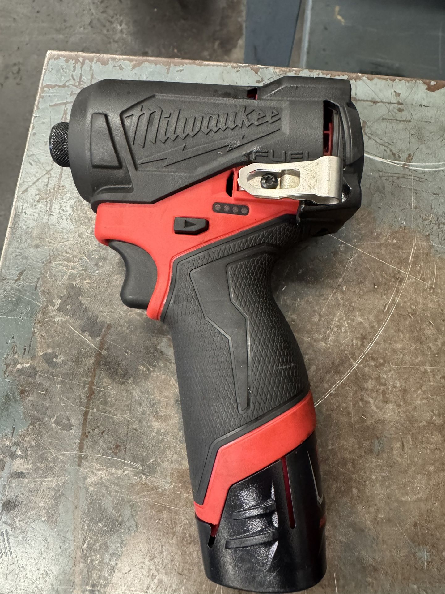 Milwaukee Hex Impact Driver With Boot