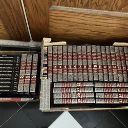 Two Complete Sets Of Encyclopedias 