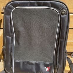 V7 Brand Laptop Backpack Never Used, Holds A 17” Laptop Plus Accessories 