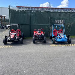Brand New Kait 125cc Go Carts With Reverse 
