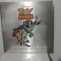 DELUXE CAV LASSER DISC EDITTION - PICAR DISNEY TOY STORY 1996 SET