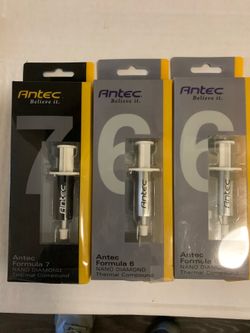 (3) - Antec - Formula - Thermal Compound - (New)  $ 5 - Each Or $ 10 - For All 3