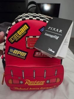 Loungefly Lightning McQueen Backpack