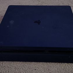 PS4 With Controllers And 4 Games 
