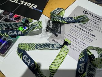 Ultra Miami 3-Day Wristbands (4 Available) 🎟️