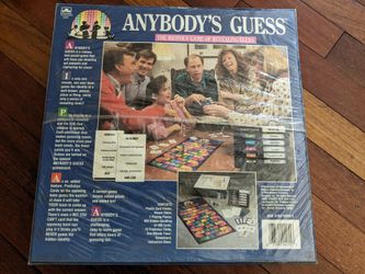 Brand New Anybody's Guess Game 