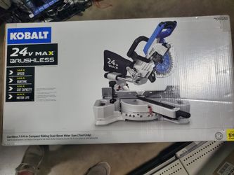 Kobalt 24V Max Brushless Miter Saw for Sale in Albany OR OfferUp