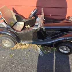 battery-powered classic car