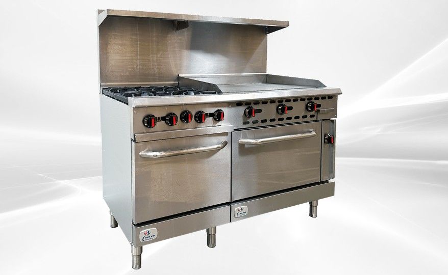 Commercial Propane and nature gas oven range NSF CD-R4-36G