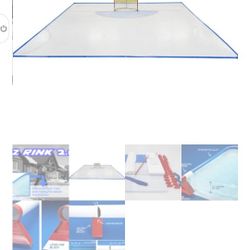 Ice N Go EZ Rink 2.0 Backyard  Ice Rink! 19x42'..