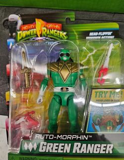 Green Power Rangers Auto Morpher Action Figure