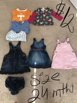 Size 24 mth all for $12