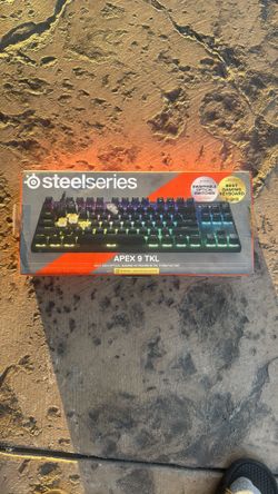 SteelSeries Apex 9 TKL - Mechanical Gaming Keyboard - Optical Switches - 2-Point Actuation