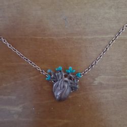 Tree Heart Necklace 