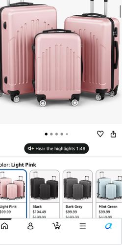 Karl home Luggage Sets 3 Piece