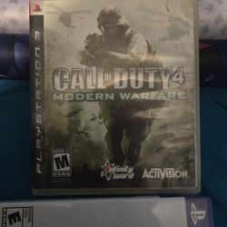 Ps3 Call Of Duty 4  Modern Warfare  CIB