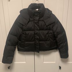 Lululemon Wunderpuff Black Jacket 