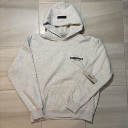 Light Oatmeal Essentials Hoodie 