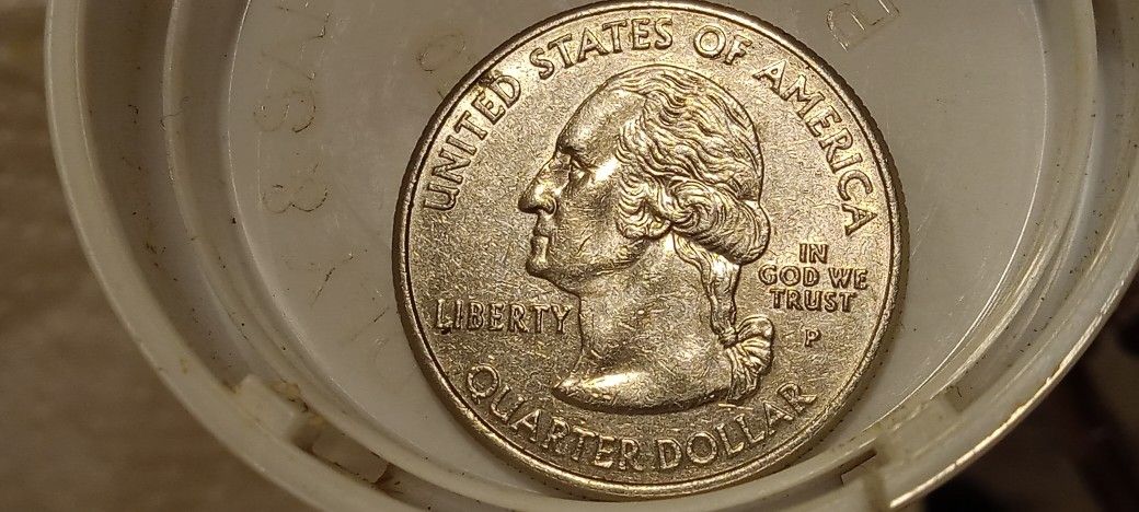 2006 P NEVADA Quarter. Cud On Horse