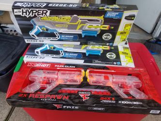 ZURU X-SHOT & NEFT HYPER SIEGE