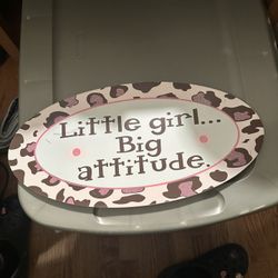  Girls Wall Plaque