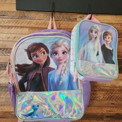 Frozen Backpack And Lunchbox 