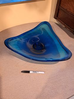 Beautiful Viking Art Glass HUGE