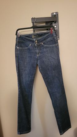 Bebe Dark Blue Women's Straight-Leg Jeans