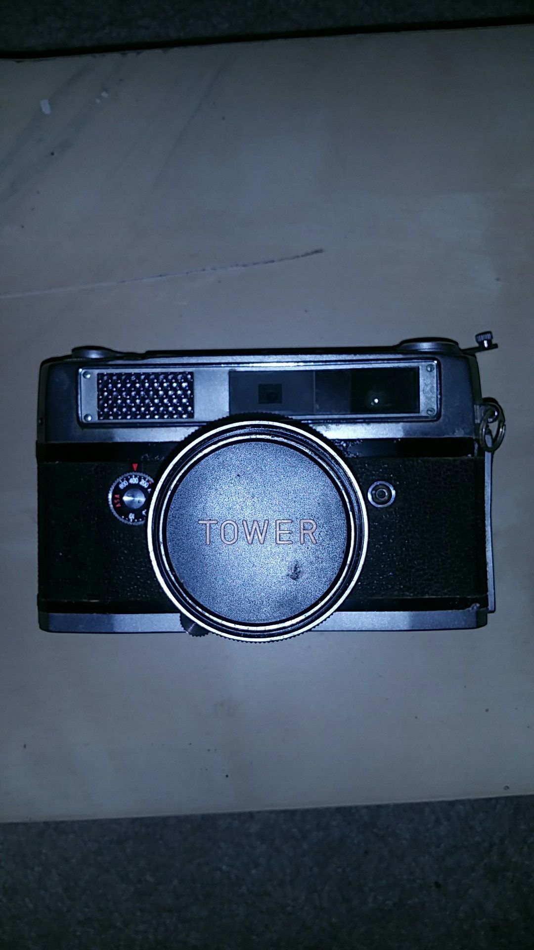 Vintage Tower 18B 35mm Camera with Mamiya-Kominar 1:2/48mm Lens with Lens Cap