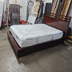 Queen Bed And Mattress
