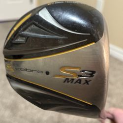 Cobra S3 Max Driver Golf Club Fujikura