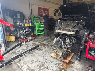 Engine  suspension electrical AC brakes