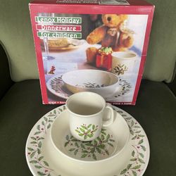 Lenox Children’s Holiday Dinnerware Set