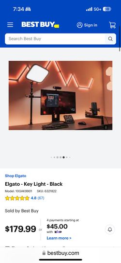 Microphone And Key Light