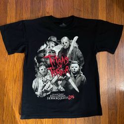 Universal studios Halloween horror nights 2016 titans of terror shirt