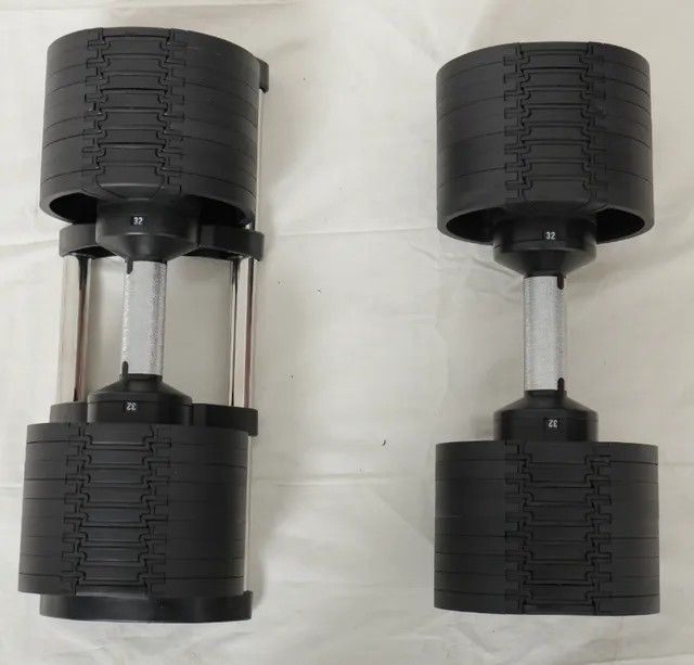 Adjustable Dumbbell Pair 5-70 lb each, New in Box