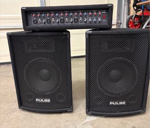 Pulse PA system with Speakers